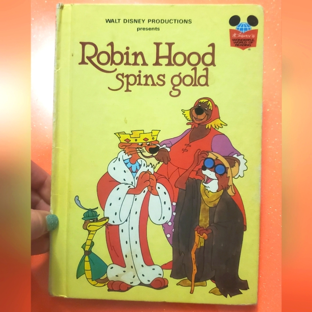 Disney book Robin Hood spins gold